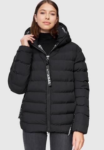 trueprodigy Winter Jacket ' Neo F ' in Black: front
