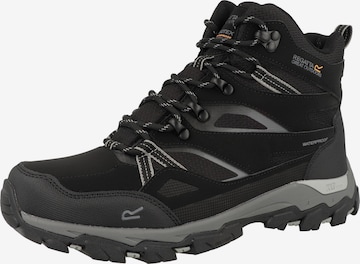 Scarpa bassa 'Holcombe III' di REGATTA in nero: frontale