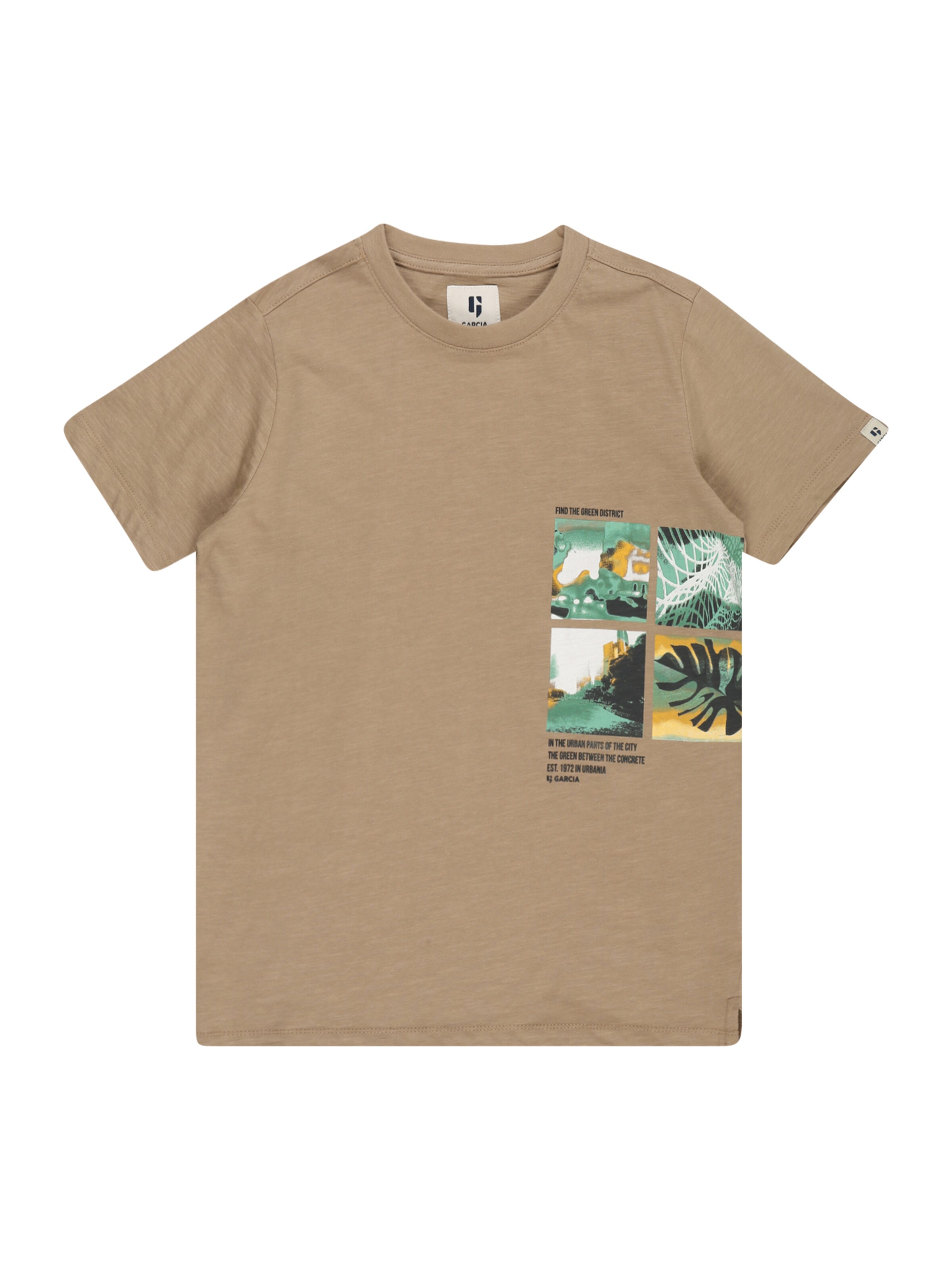 Kinder Teens (Gr. 140-176) GARCIA T-Shirt in Braun - UG06360