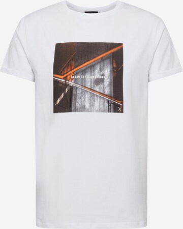 Clean Cut Copenhagen T-Shirt 'Lau' in Weiß: predná strana