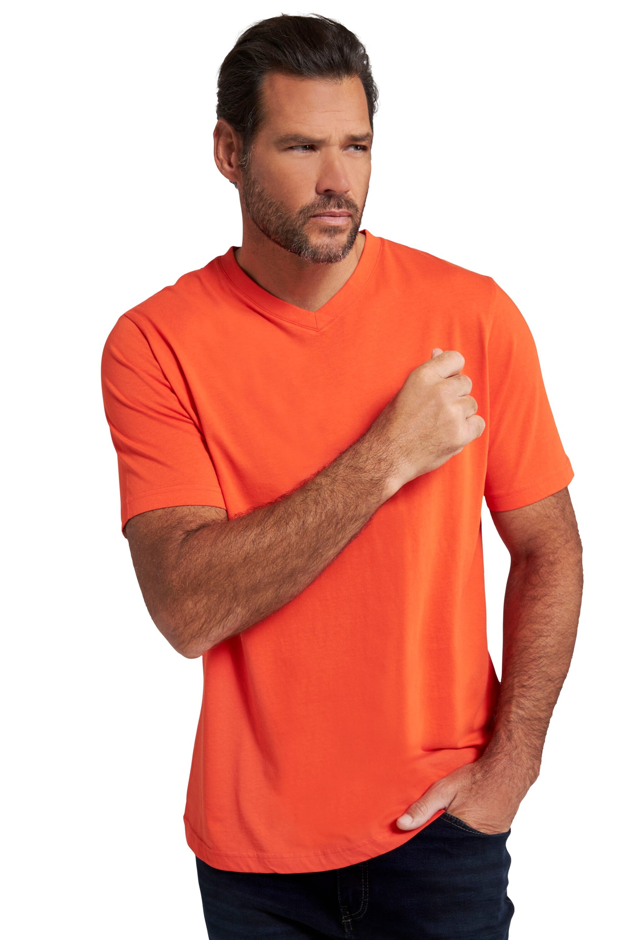 JP1880 T-Shirt in Orange: Vorderseite