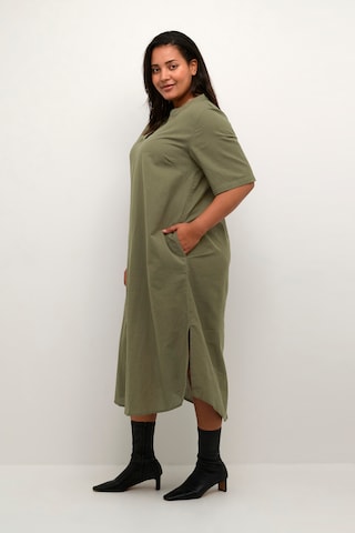 KAFFE CURVE Dress in Green