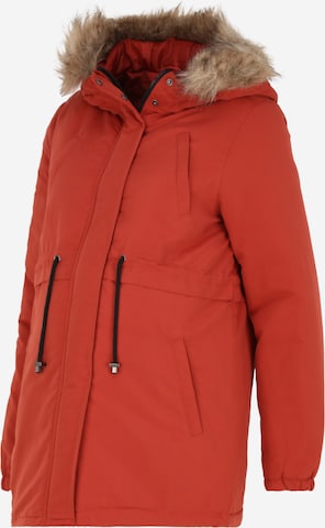 Parka d’hiver 'Jessa' MAMALICIOUS en rouge : devant