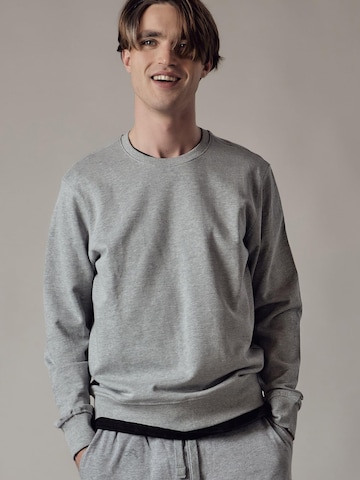 OWN Off With Nature Sweatshirt 'Felpa Girocollo' in Grey: front