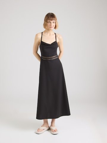 Robe 'Mala' ABOUT YOU en noir : devant