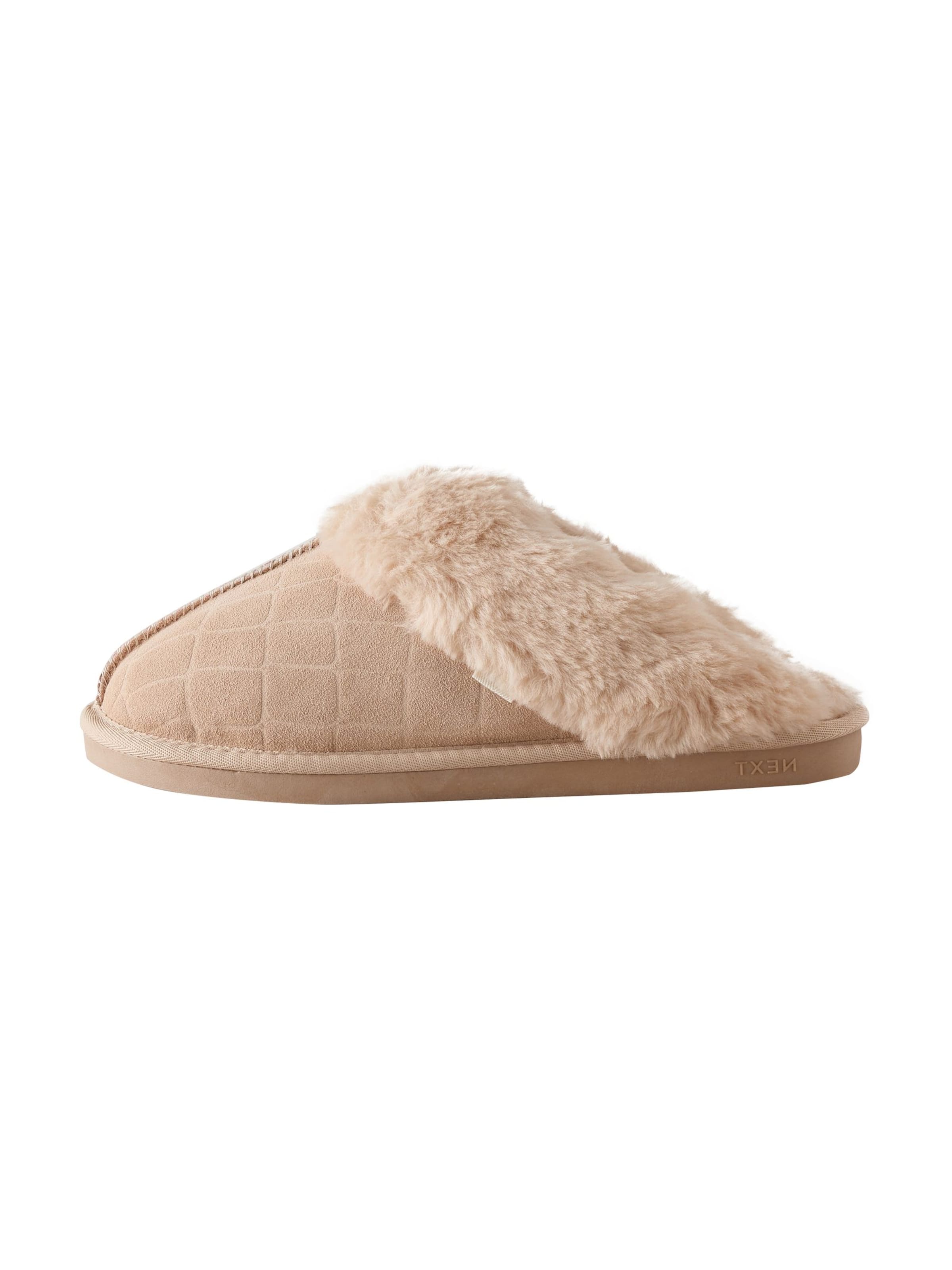 Next Hjemmesko i beige: forside