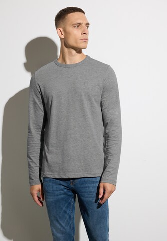 Street One MEN Sweatshirt in Grey: front