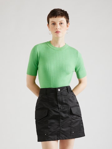 OBJECT - Pullover 'NOELLE' em verde: frente