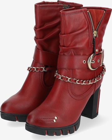 MUSTANG Stiefelette in Rot