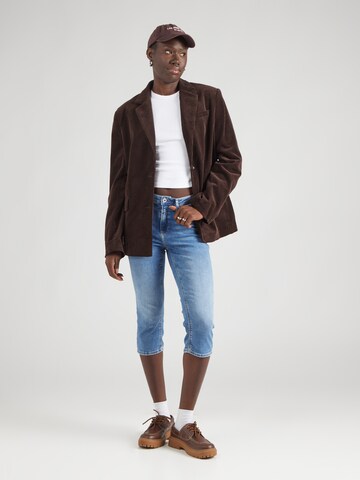 Coupe slim Jean 'Catie' QS en bleu