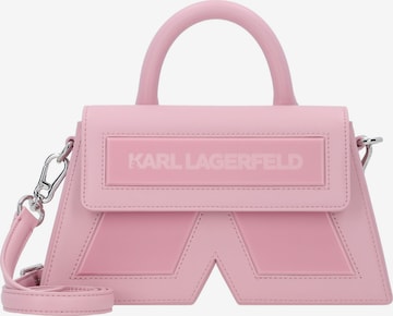 Karl Lagerfeld - Bolso de mano 'Essential ' en rosa: frente