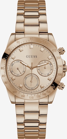 GUESS Analog Watch 'ECLIPSE' in Gold: front