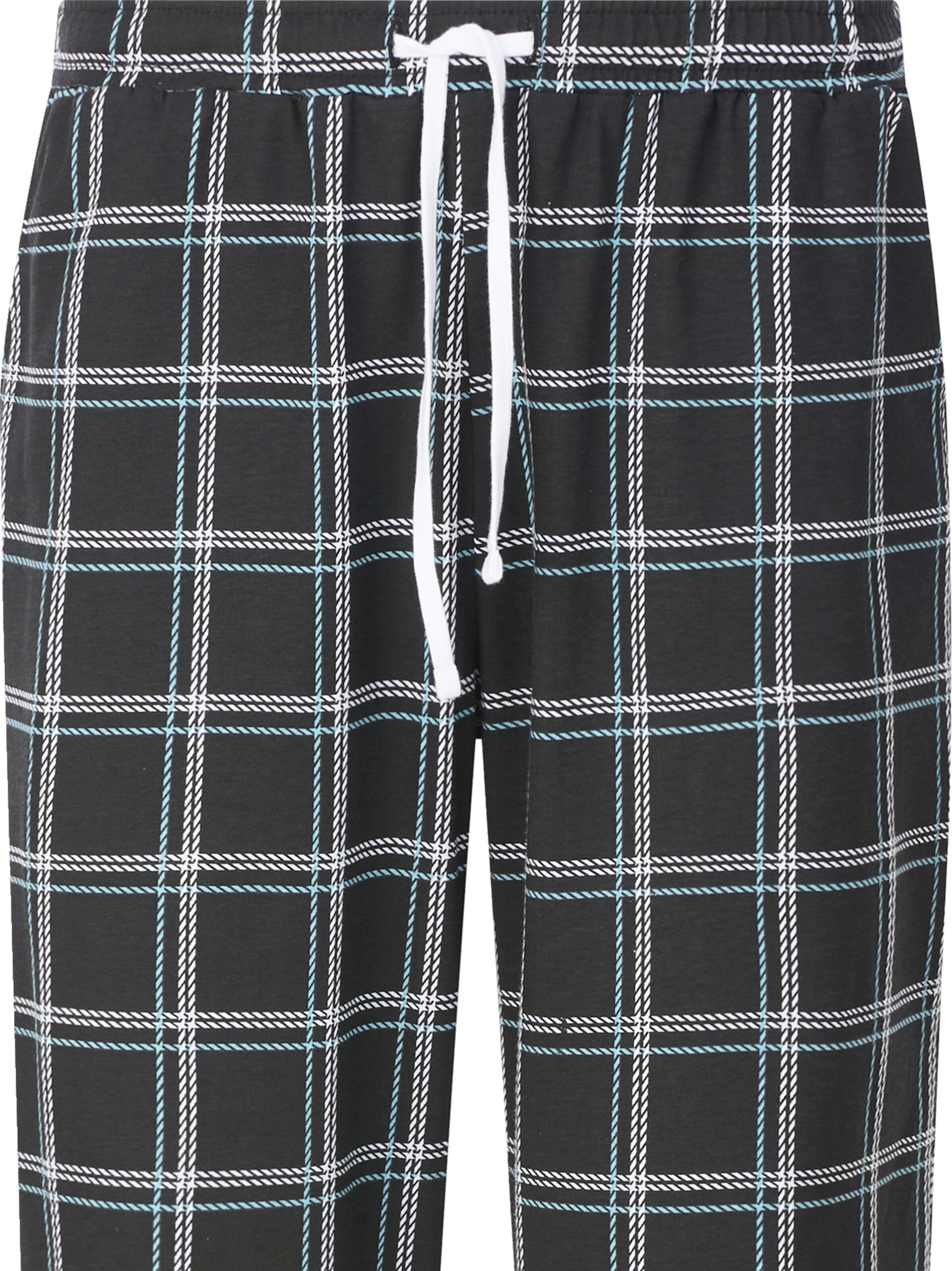 Jan Vanderstorm Long Pajamas 'Rolfheim' in Blue