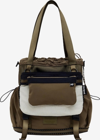 Rucsac de la Desigual pe verde: față