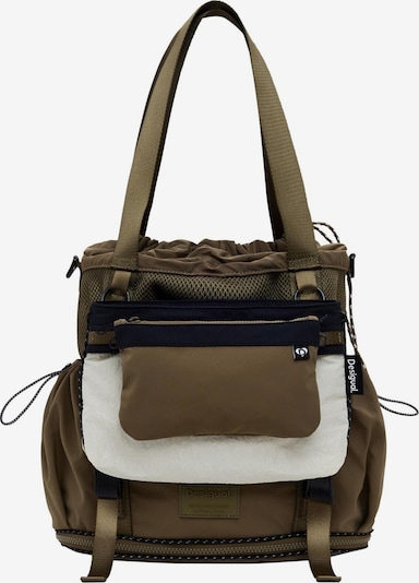 Desigual Reppu värissä oliivi / valkoinen, Tuotenäkymä