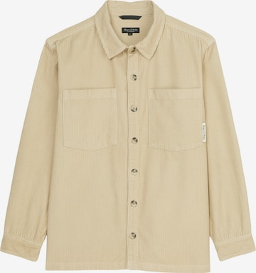 Marc O'Polo Comfort fit Button Up Shirt in Beige: front