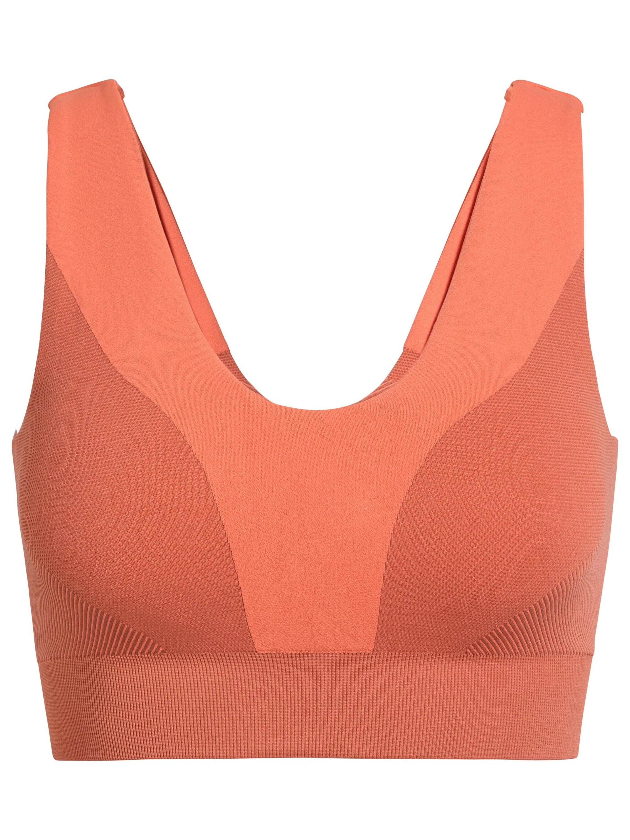 FALKE Bustier Sport-BH 'Seamless Shape'‌‌‌‌‌‌‌ in Orange