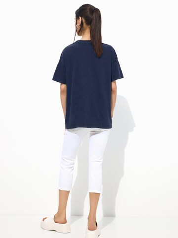 Pull&Bear Shirt in Blauw