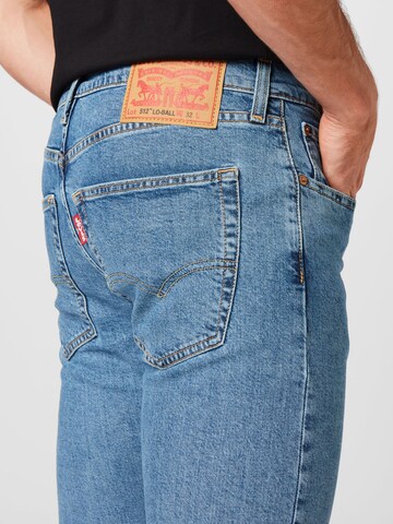 zils LEVI'S ® Pakapēniski sašaurināts piegriezums Džinsi '512™ Slim Taper Lo Ball'