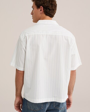 WE Fashion Comfort Fit Skjorte i hvid
