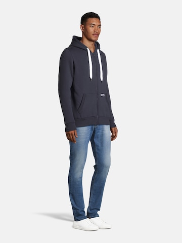 Veste de survêtement 'Makker' salzhaut en bleu