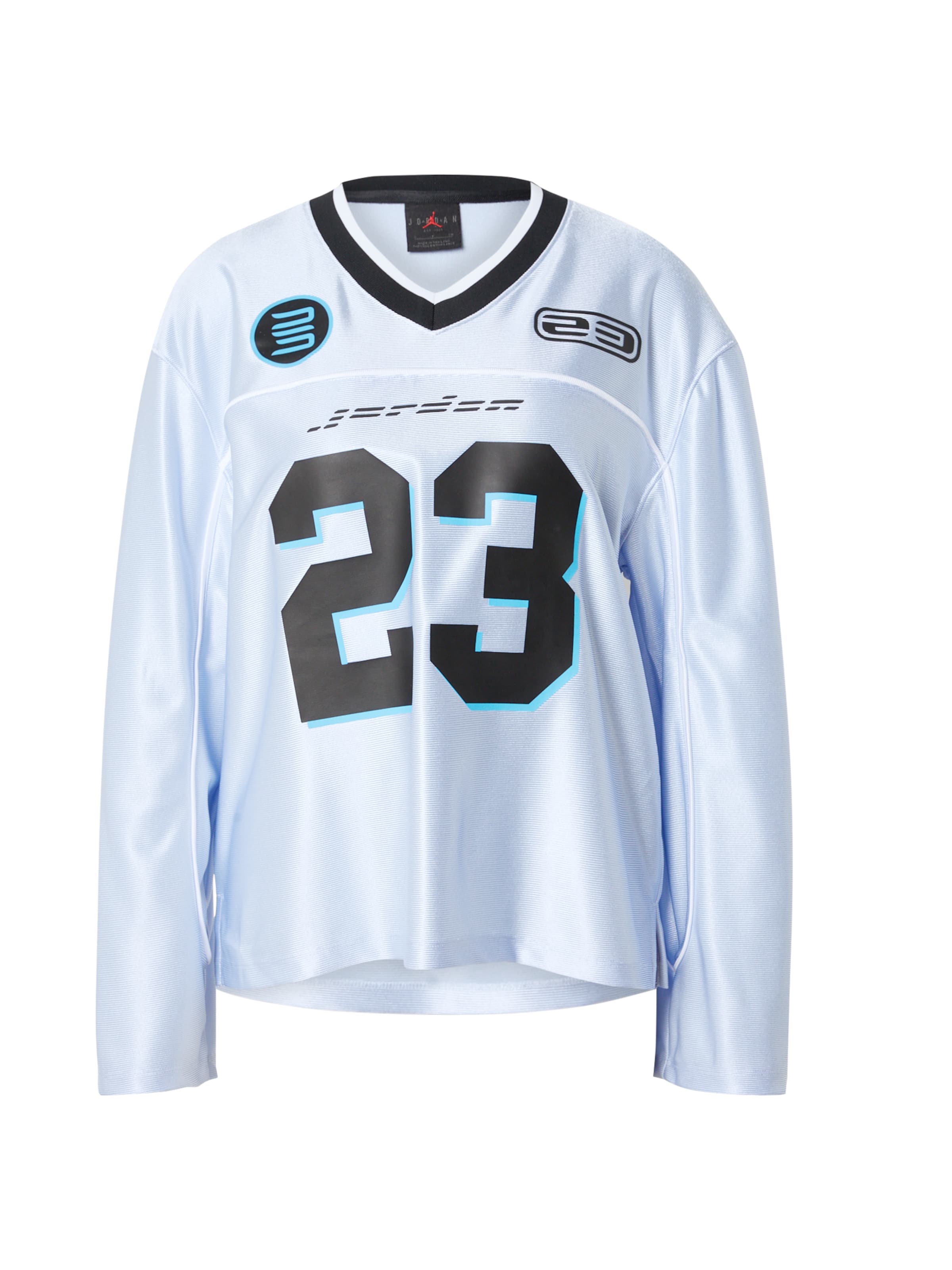 Tricou de la Jordan pe albastru: față