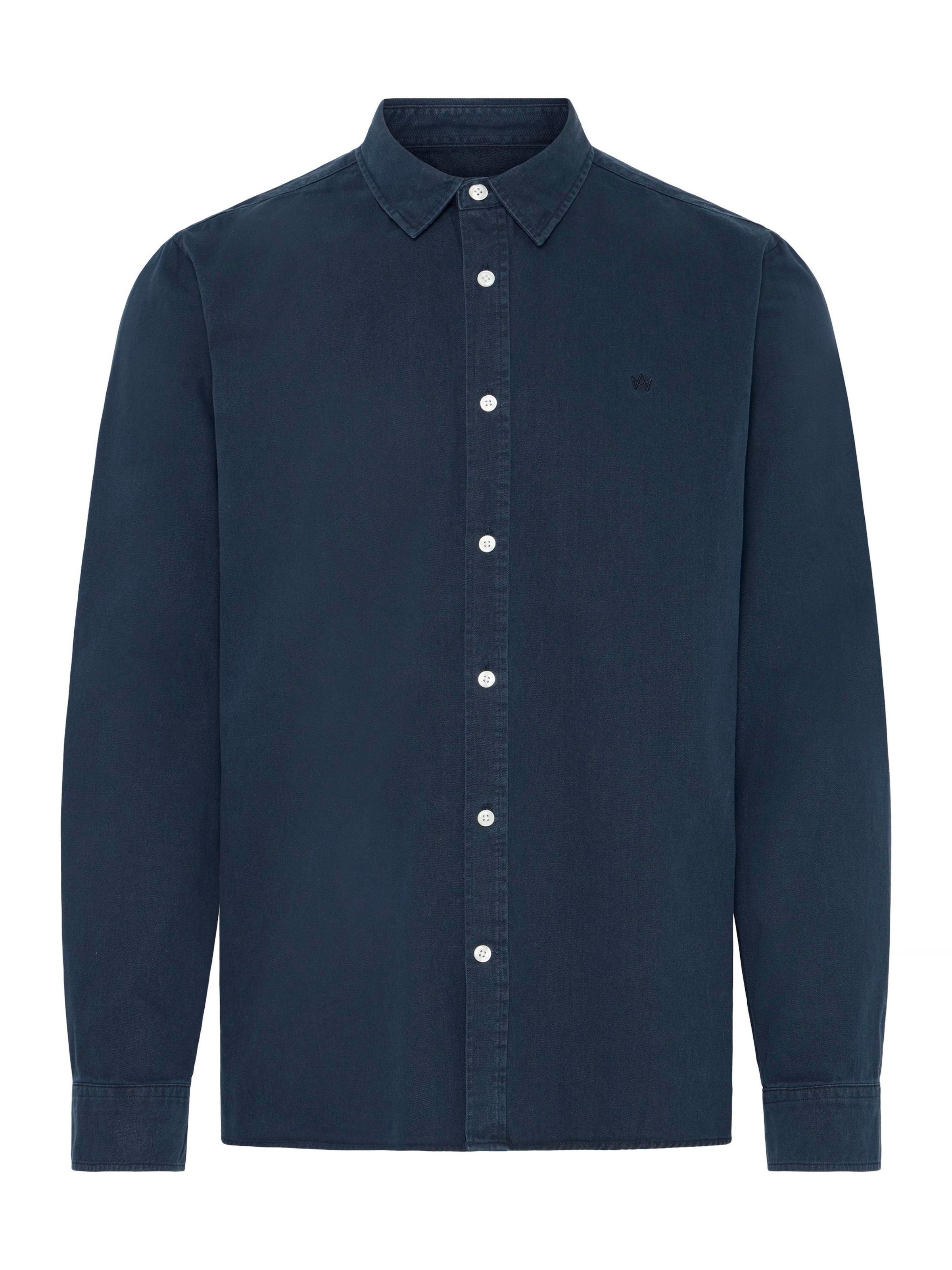 Coupe regular Chemise ' KSElon ' Kronstadt en bleu : devant