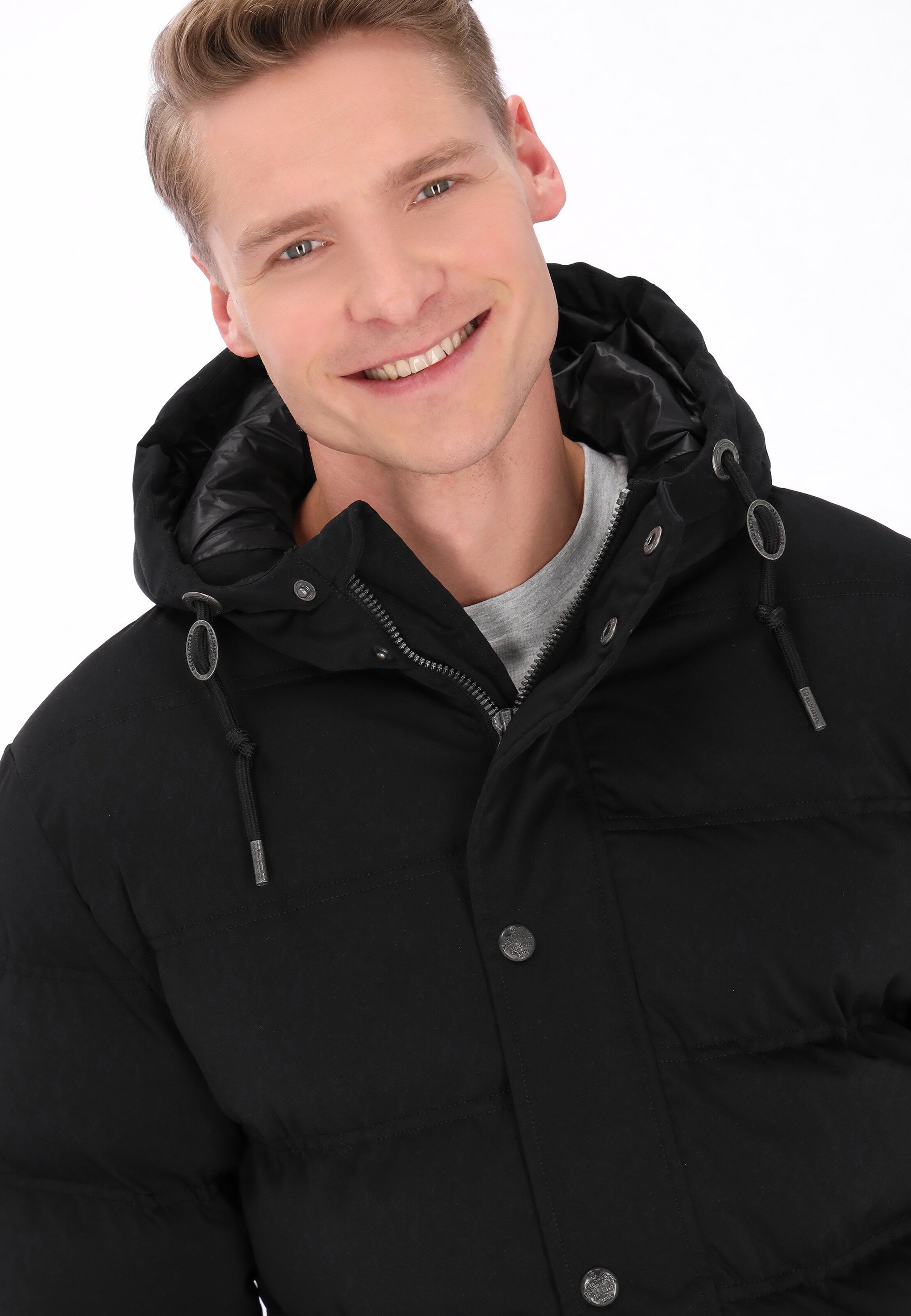 DreiMaster Vintage - Chaqueta de invierno en negro