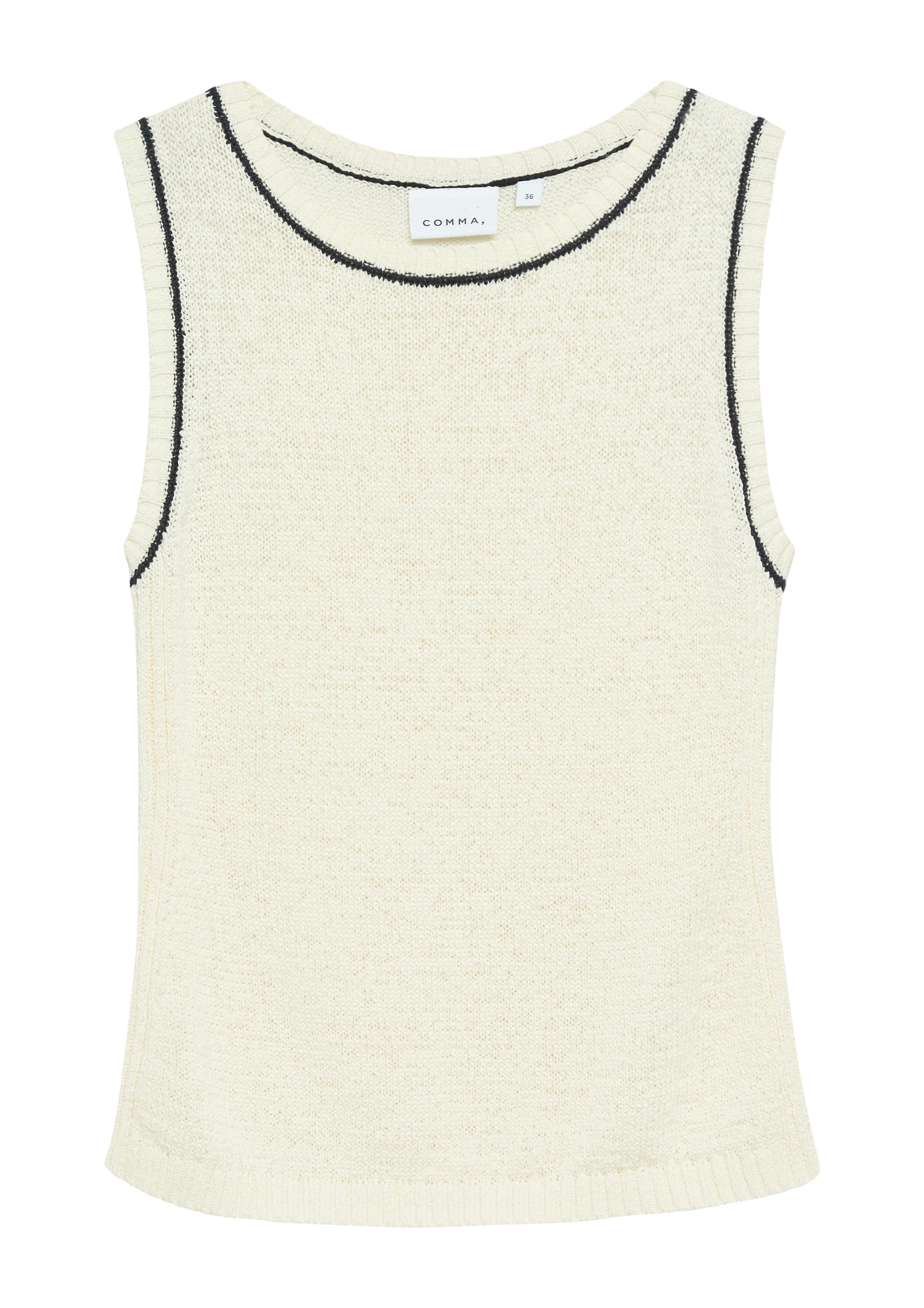 COMMA Sweater in Beige: front