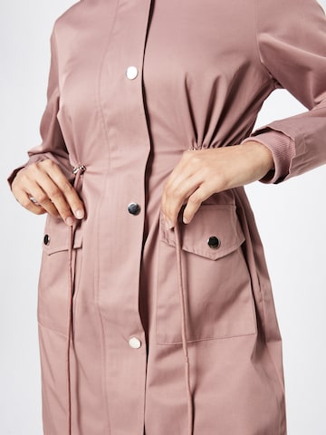 Oasis Between-seasons parka in Pink