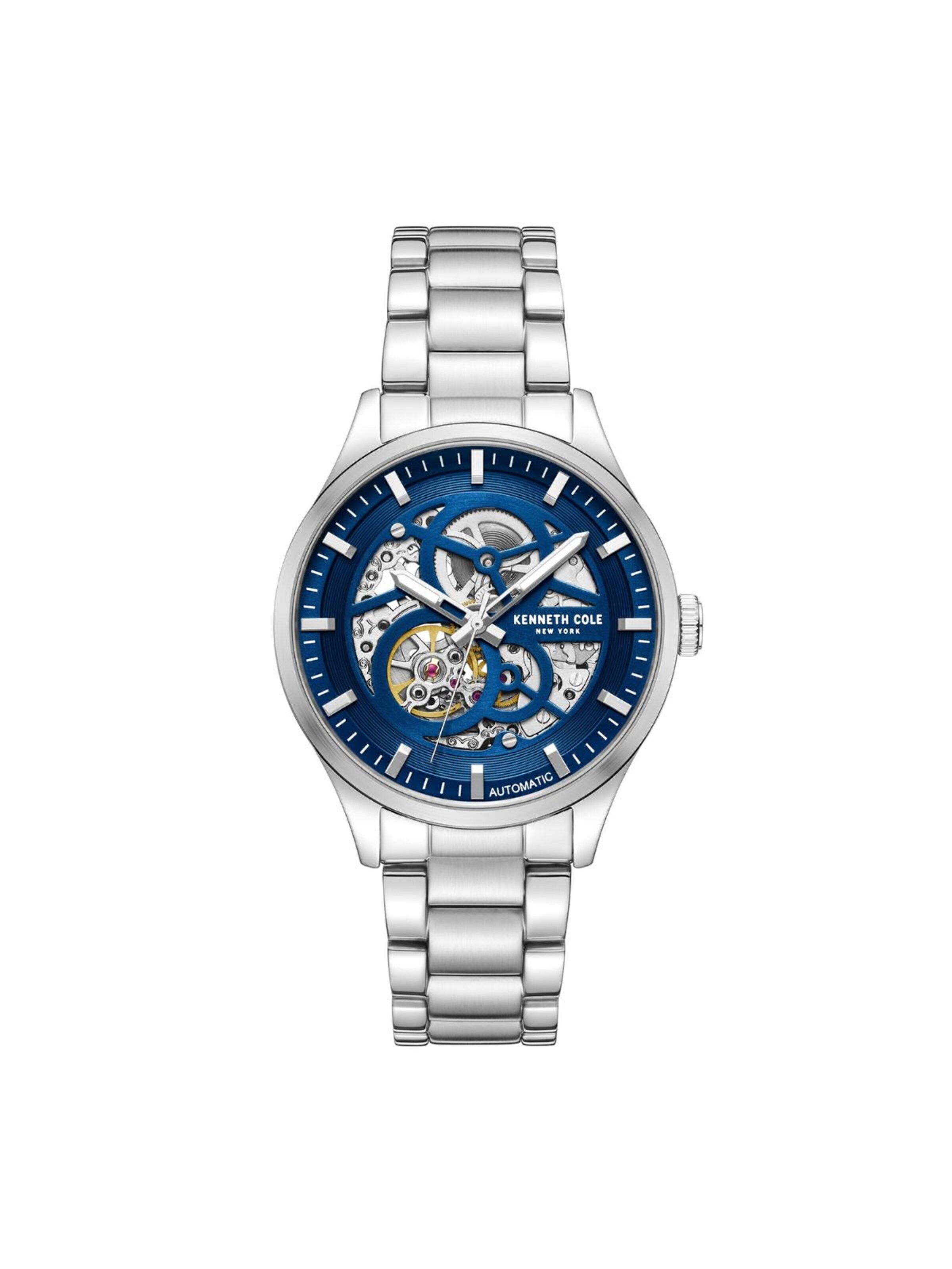 Montre à affichage analogique Kenneth Cole en bleu : devant