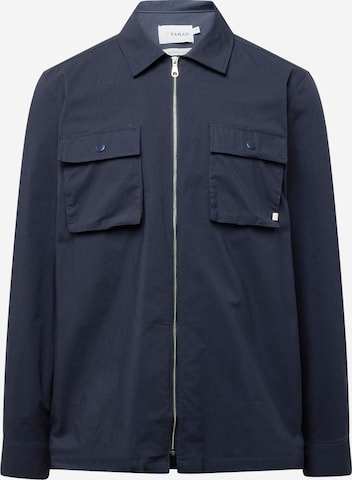 Veste mi-saison 'LYNDEN' FARAH en bleu : devant