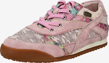 Laura Vita Platform trainers in Pink: front