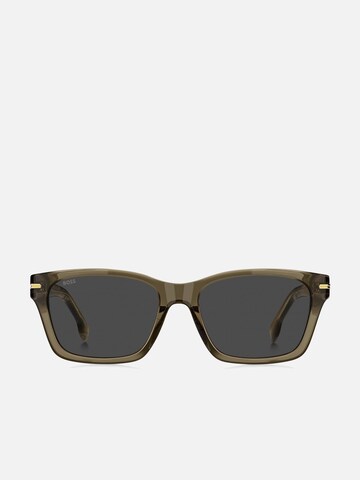 HUGO BOSS Zonnebril in Bruin: voorkant