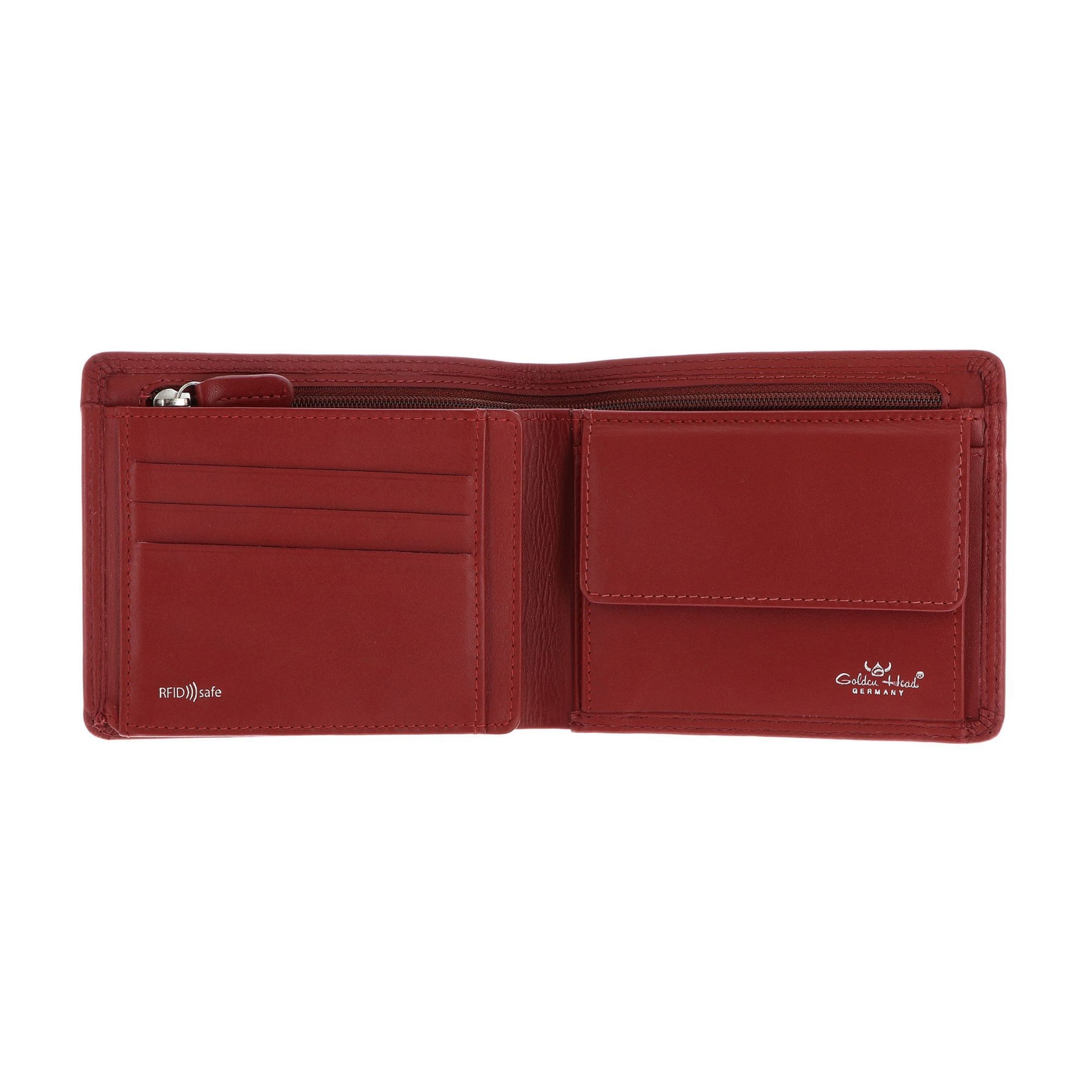 GOLDEN HEAD Portemonnee 'Polo' in Rood