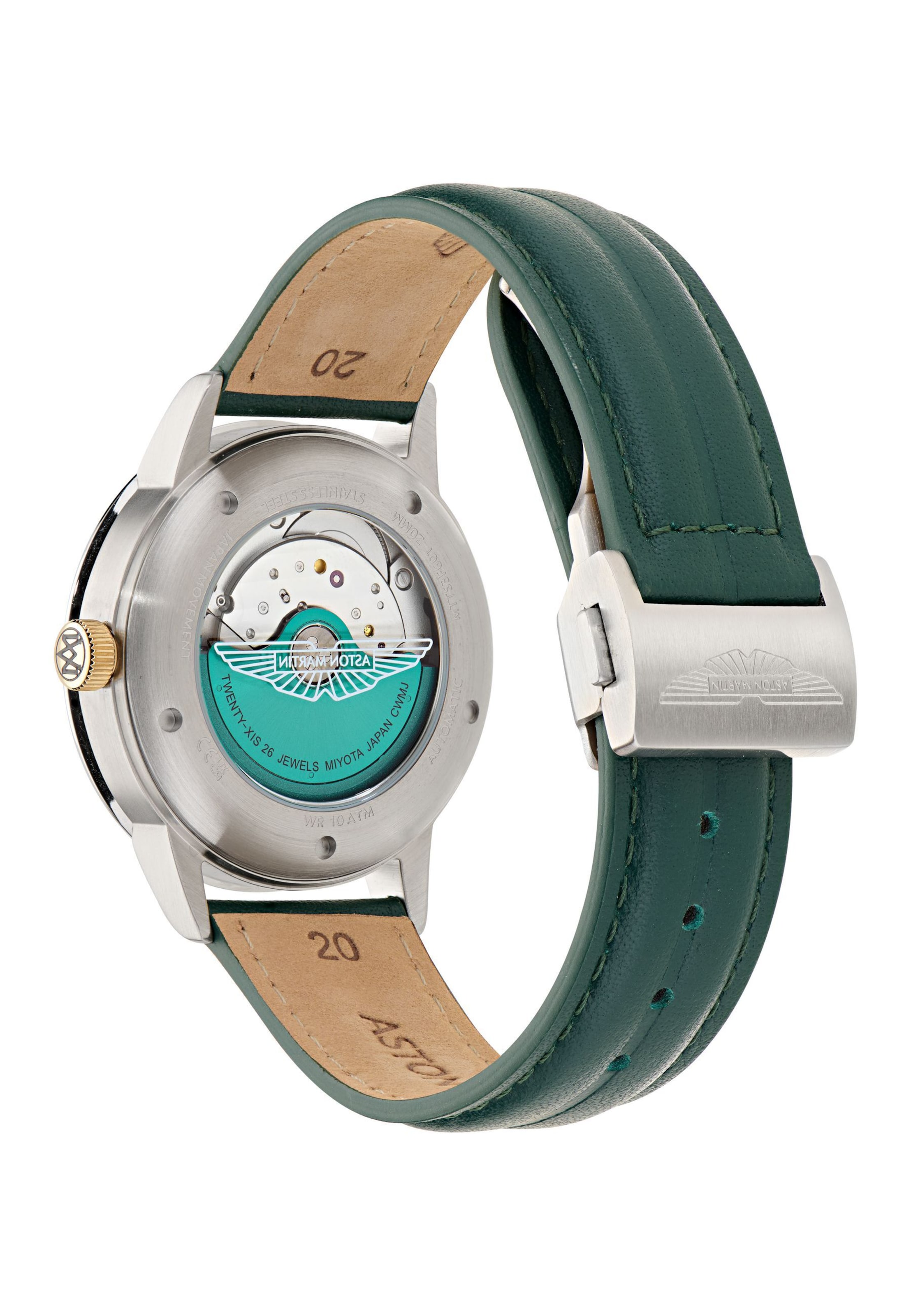 Aston Martin Analog watch ' TS3 ' in Green