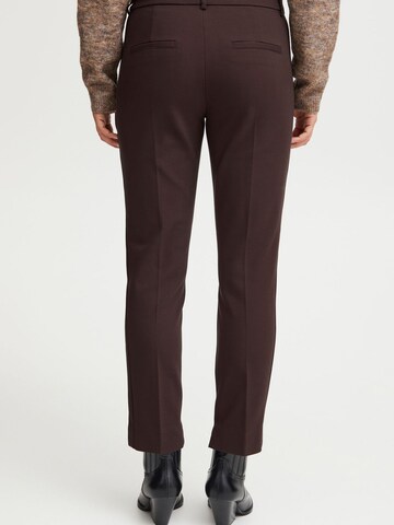 Fransa - Slimfit Pantalón chino 'Vita Tessa' en marrón