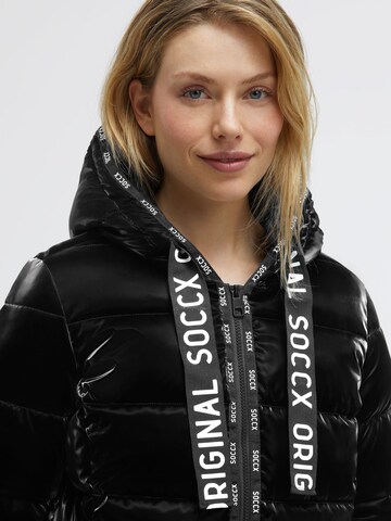 Soccx Between-Season Jacket in Black