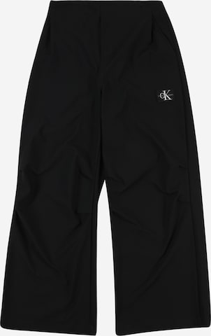 Calvin Klein Jeans regular Παντελόνι σε μαύρο: μπροστά