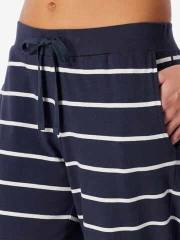 Pantalon de pyjama ' Mix Relax ' SCHIESSER en bleu