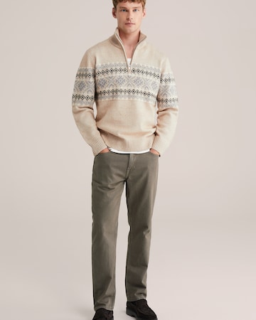 WE Fashion Sweater in Beige