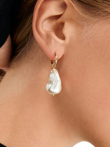 Pilgrim Náušnice 'Radley' – zlatá