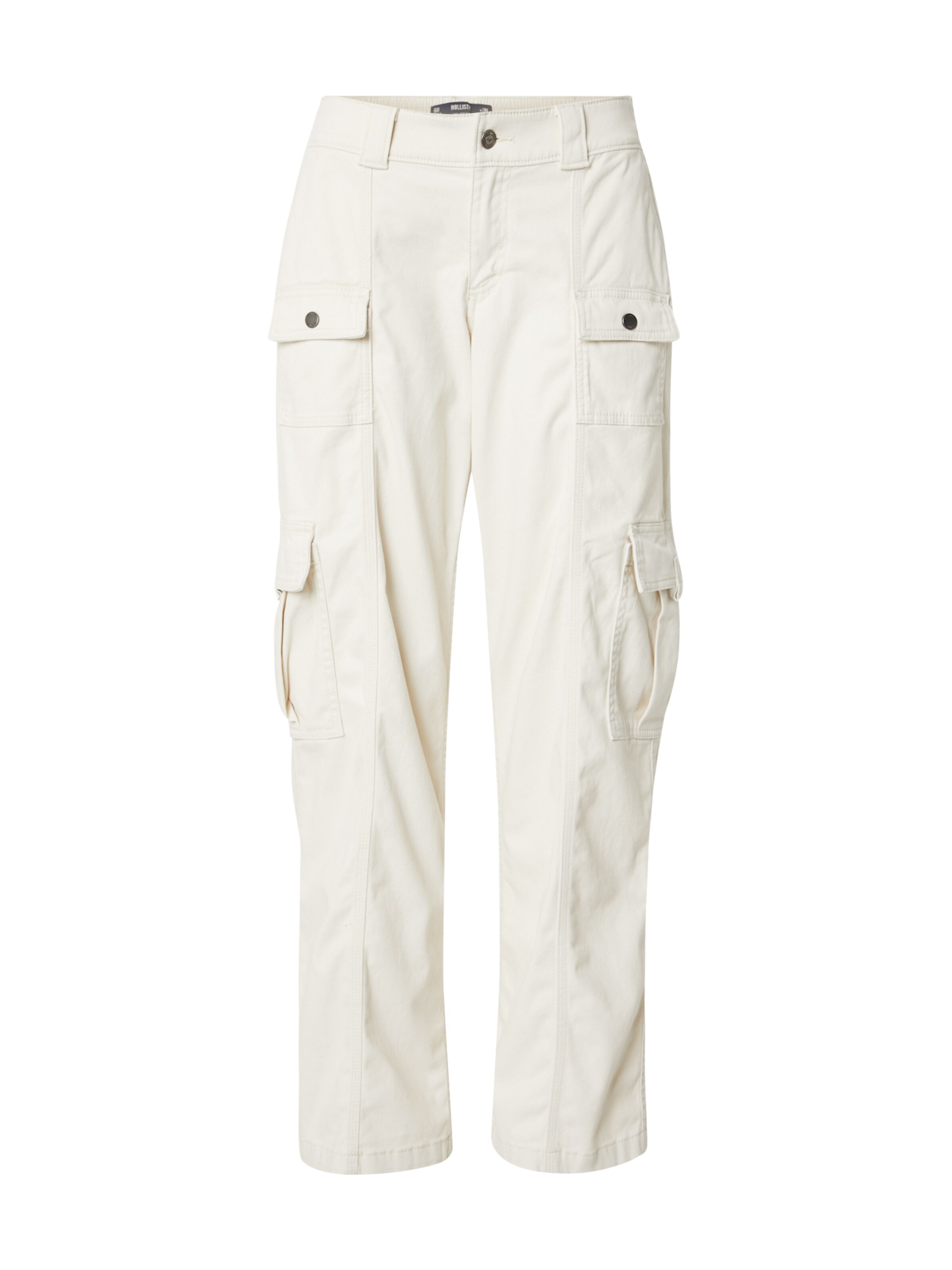 HOLLISTER Loosefit Kapsáče – béžová: přední strana