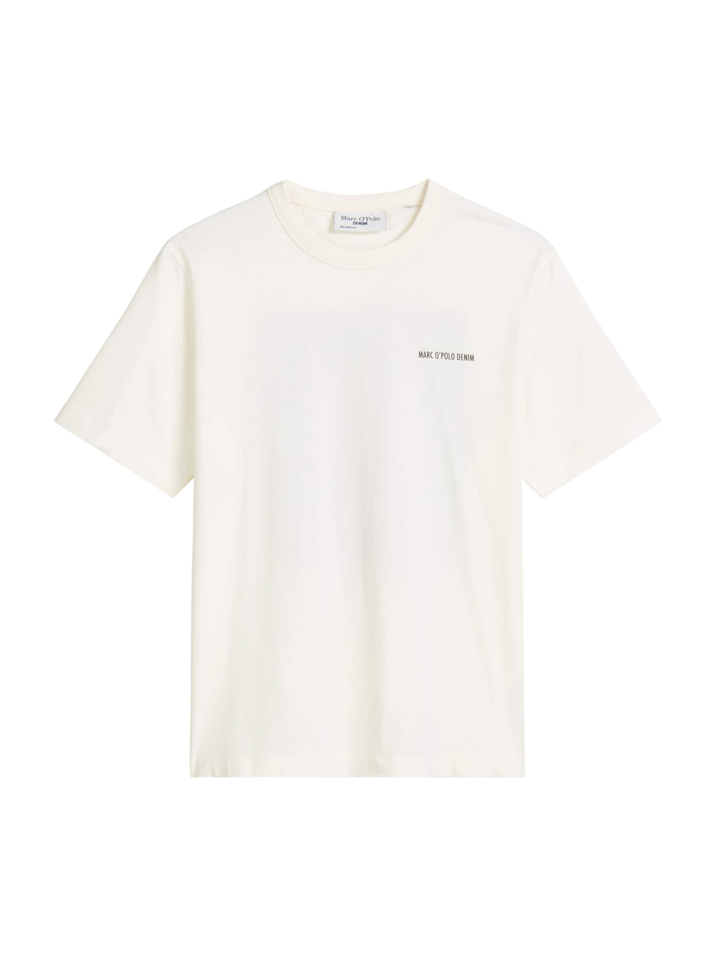 T-Shirt Marc O'Polo DENIM en blanc : devant