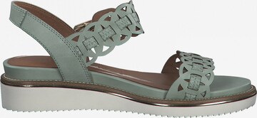 TAMARIS Remienkové sandále - Zelená