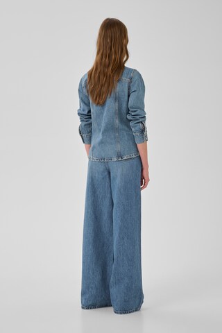 My Essential Wardrobe Wide Leg Jeans 'MWJessie' in Blau