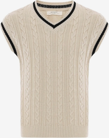 Antioch Sweter w kolorze beżowy: przód
