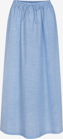 Soft Rebels Rok 'Ebbi' in Blauw: voorkant