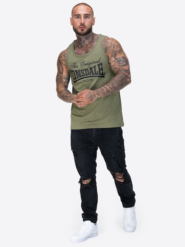 LONSDALE Koszulka 'Moston' w kolorze zielony