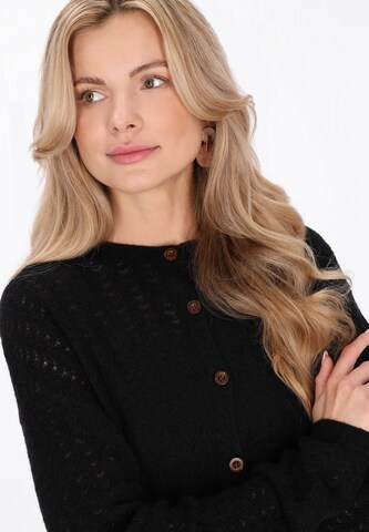 Usha - Casaco de malha em preto